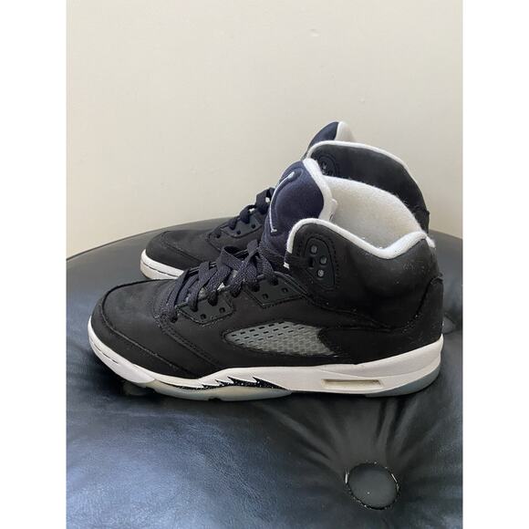 NIKE AIR JORDAN 5 Retro “MOONLIGHT OREO” (2021) (GS) (440888-011) Size 7Y